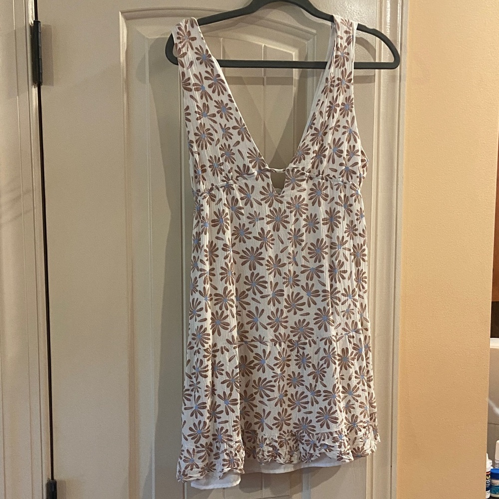 Floral Sleeveless Dress size medium